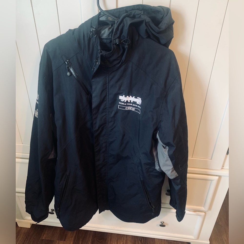 A crew jacket from the Jay-Z Magna Carter World Tour size large